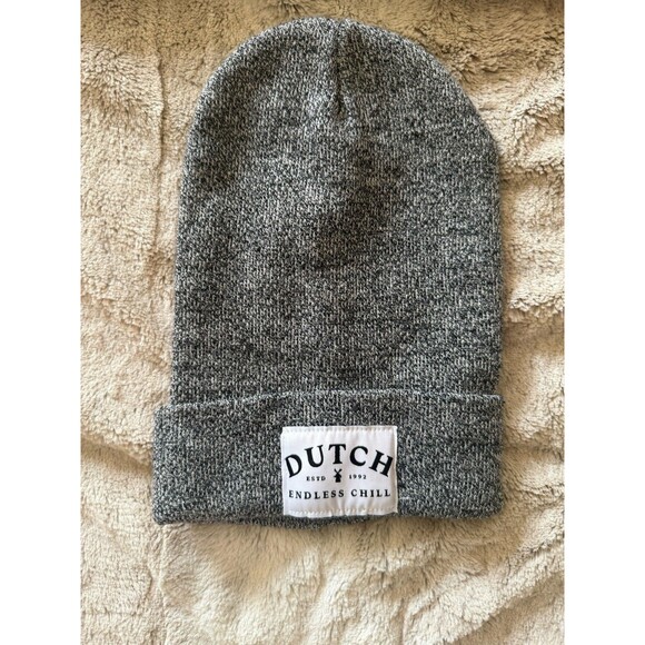 Dutch Bros Endless Chill Beanie Gray Unisex NWOT - Picture 1 of 4